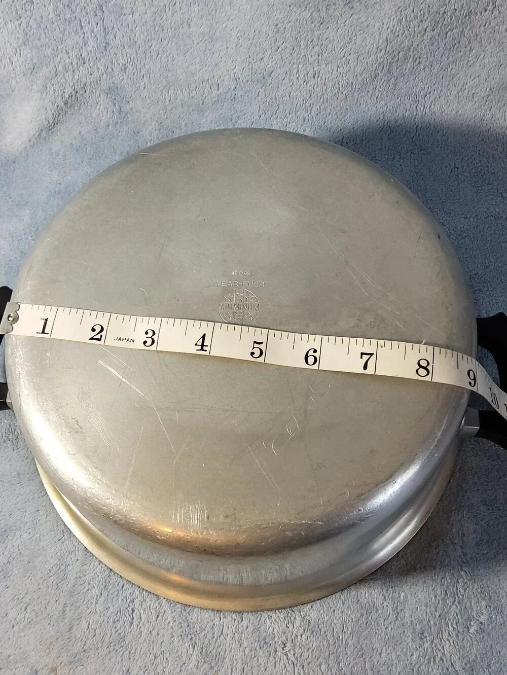 Vintage Wear-Ever 1298 Aluminum Dutch Oven with Lid 4 Quart TACUCo 4 Star Logo